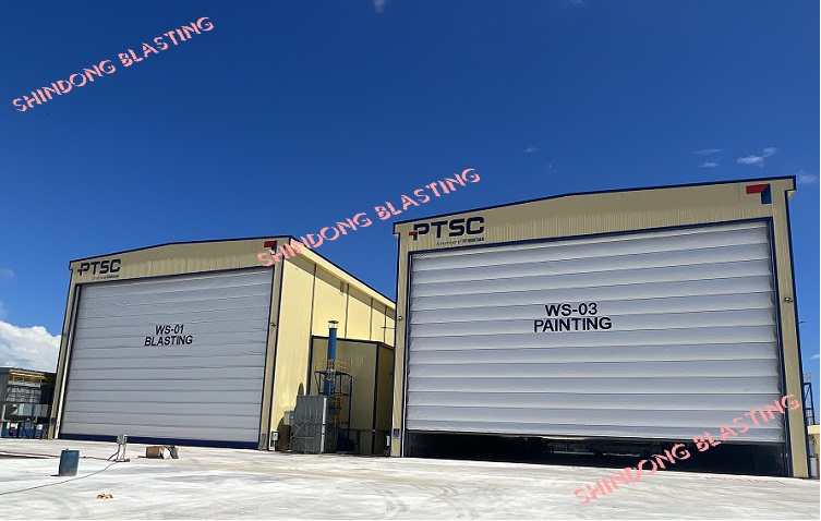 blasting and painting
