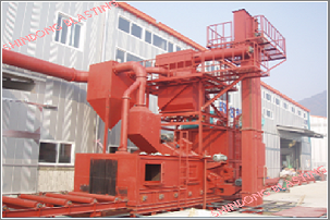 Công nghệ Dây chuyền Máy phun bi <br/>dầm thép của Shindong