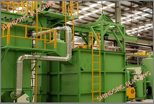 Cung cấp Dây chuyền Máy phun bi <br/> tại Nhà máy X52