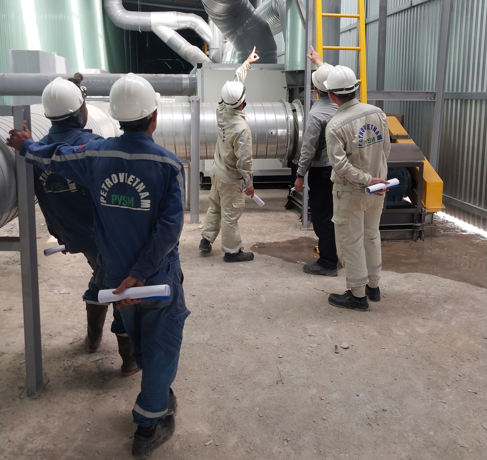 SHINDONG cung cấp hệ thống<br>điều ẩm cho nhà sơn Công ty<br>TNHH MTV Đóng tàu<br>và Công nghiệp Cơ khí Dầu khí