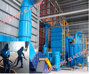 Dây chuyền thiết bị phun bi <br/> tổng đoạn