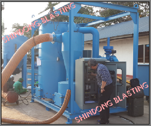 Thiết bị phun bi làm sạch <br/> ngoài trời 